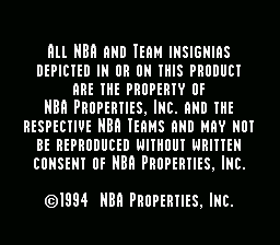 NBA Live 95 screenshot 4 for Super Nintendo